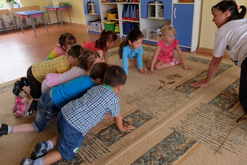 В детском саду села Никольского продолжается цикл занятий о животных